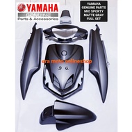 Mio Sporty Matte Gray Fairing Set Yamaha Genuine Parts