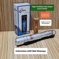 激光 鐳射 觀星筆 教學/工程專用，高能見度。可充電 Rechargeable. Laser Pointer High Visibility.(如以順豐智能櫃收件免運費)