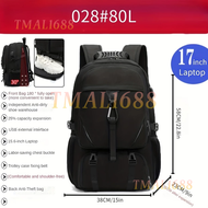 [✅SG Ready Stock] 50-80L Travel Bagpack man Expandable Sports backpack 17/18 inch laptop Waterproof 