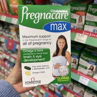 Spot Goods Uk Pregnacare Max Pregnant Women Vitamin Folic Acid Dha Fish Oil Calcium 84 Tablets