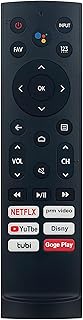 VINABTY ERF3B90H Replace Voice Remote Control fit for Hisense 4K Smart TV 100L5G 100L5G-DLT100B Sub Remote ERF3L90H