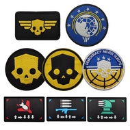 Hell Divers 2 Embroidered Patch Hook and Loop Badge - Diver Tactical Style Emblem for Caps Bags Back