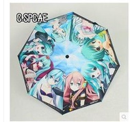 【C-spce】初音未來傘痛傘雨傘動漫傘折&amp;#21472;&amp;#20010;性&amp;#21019;意&amp;#20254;晴雨&amp;#20254;特价