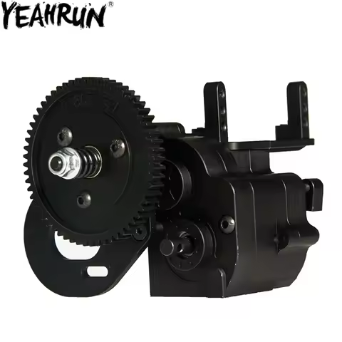 YEAHRUN Metal AX2 Transmission Box 2 Speeds Gearbox for 1/10 RC Crawler Axial Wraith AX10 SCX10 RC 4