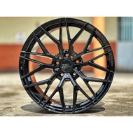 New Car Sport Rim EXTREME WHEELS 18x8.5J 5x113 ET35 Black - READY STOCK
