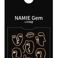 【專業用】NAMIE Gem 美甲裝飾藝術貼紙 Normal Metallic 53