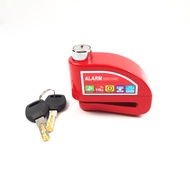 ล็อคดิสเบรค ล็อคจานดิสเบรค มอไซด์ทุกรุ่น มีเสียงเตือน กันขโมย Alarm Disc Lock