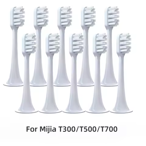 For Xiaomi Mijia T300 T500 T700 Ultrasonic For Mijia Mi Electric Toothbrush Nozzles High-density Rep