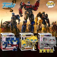 [Funko] Pop Transformers 40th Anniversary G1 Bumblebee Optimus Prime Megatron Doll Big Train Laser B