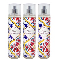 Bath & Body Works Capri Coastal Citrus Fine Fragrance Mist Trio Set - Full Size