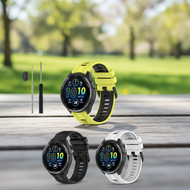 Flexible Silicone Band Compatible with Garmin 965 Smart Watch Wristband