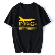Men T-shirt F 16 Fighting Falcon (distressed) Tshirt Women T Shirt Men Cotton Tees Tops Hip Hop Harajuku XS-6XL