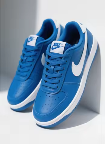 Nike Court Vision Trendy and Versatile Low Top Sneakers for Men Blue HJ9135-445