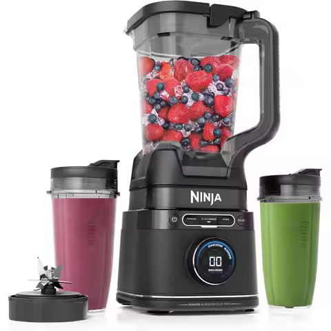 Ninja Blender & Food Processor All-in-One, For-Smoothies, Food and More, Includes 72 oz. Pitcher & (
