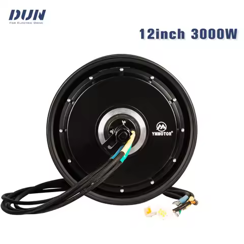 YUMA 12inch 72V 3000W V3 Motor 12*3.5inch Peak 6000W 40H In-Wheel 3000W 12 inch Hub Motor