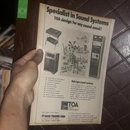 Iklan Jadul Toa sound system