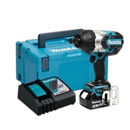 MAKITA บล็อกไร้สาย 3/4" 1250 N.m 18V รุ่น DTW1001JX3 (แบตเตอรี่ 18V 3Ahx2) เครื่องชาร์จ DC18RC Makpa