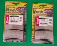 Vesrah Brake VD-166/2JL Pad For CB400 / ZX636 / NAZA BLADE 650 (FRONT)