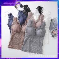 37KG-88KG Plus Size Women Sando Crop Top Plus Size Tops Women Soft Lace Crop Top Sando For Crop Top 