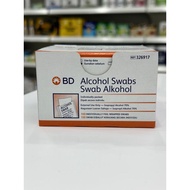 BD Alcohol Swabs 100's