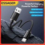KANCA ESSAGER Universal USB Type C Data Cable PD Fast Charging Braided 60W - ES-X60