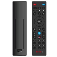 iBoite V2 Voice Remote Air Mouse 6 Axis Gyroscope IR Learning Air Remote Mouse for Any Brand of Andr