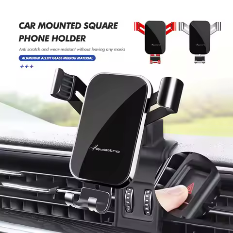 For Audi Car Phone Holder Auto Air Vent Auto Navigation Special Stand Quattro A4 A5 Q5 A1 Q7B6 B8 B7