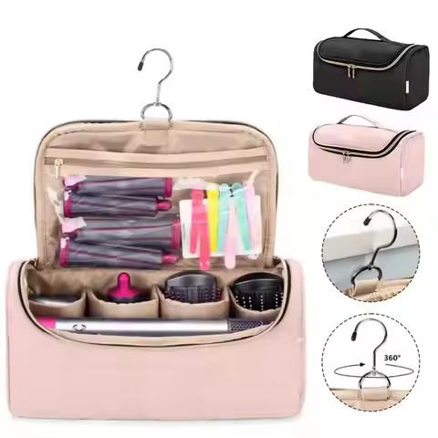 Portable Dustproof Storage Bag for Dyson Styler Complete Airwrap Travel Organizer Case Hair Dryer Ho