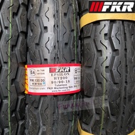 TAYAR FKR HT200 90/90-18 Tubeless Tyre Bunga TT100