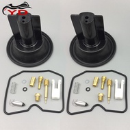 Carburetor Repair Kit Plunger Diaphragm For Kawasaki ZZR250 EX250 EX250H GPX250 ZL250 EL250 FZ400 FZ