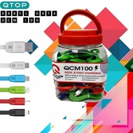 IPHONE Qtop Data Cable Qtop Charger Cableiphone 7 Charger Cable For 5 6iphone 1 Jar contains 50
