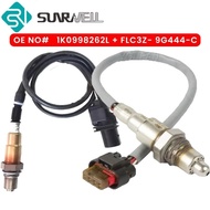 2PCS Air Fuel Ratio Oxygen Sensor 1K0998262L FLC3Z-9G444-C Up&Downstream For Ford AUDI VW Golf Jetta