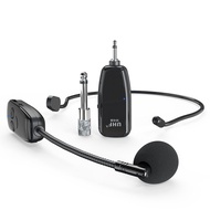 Wireless Microphone Headset, UHF Wireless Mic System and Handheld 2 in 1 for Voice Amplifier,160ft Range,Teacher Fitness