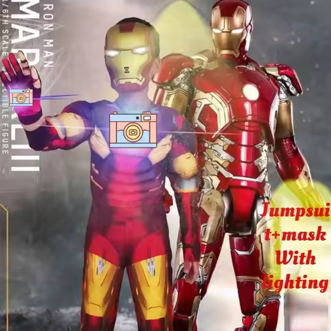 New Anime Periphery Children Cosplay Avengers Movies Hot Halloween Costume Iron Man Christmas Kids B