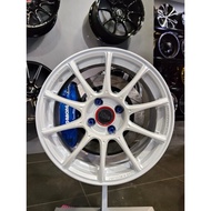 NEW RIM RAXER RP10X PEARL WHITE15 7.5JJ ET35 4H100