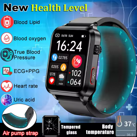 For Huawei 2025 New Airbag Smart Watch man air Pump ECG True Accurately Blood Pressure health watch 