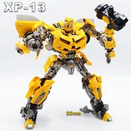 22cm Transformers Bumblebee Figure Toys XP13 Alloy Robot Chevrolet Camaro Car Transformerable Toy