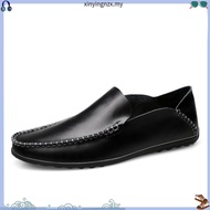 Ready to send|OPGP] Men's mens tomaz backless Loafer Casual Cow Leather Doug Boat Driving Shoes Slip