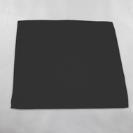 100% Cotton Satin Band Design Table Napkin for Hotel Restaurant Party Event, 56x56cm, Black