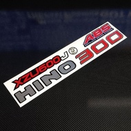 sticker hino 300 xzu600j lorry sticker accessories