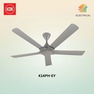 KDK 56" RYOU SERIES CEILING FAN | 5 BLADES | K14PH-PBR | K14PH-EY