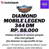 Diamond Mobile Legend MLBB 344 DM