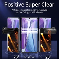 Hans- Hydrogel Anti SPY GLOSSY Xiaomi poco X7 X6 X5 5G X5PRO M6 M5 M5s M4 Pro M3 X3 Pro GT NFC F5 F4