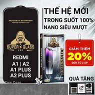 Tempered Redmi A1, A1 Plus, A2 Plus Cowcase full screen | Screen protector for Xiaomi