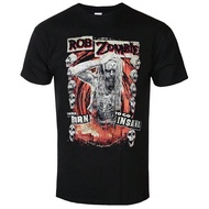 Officially Licensed Rob Zombie Born Insane S Black T Shirt Rob Zombie Tee