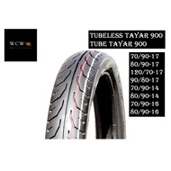 APEX / CHEETAHKING / VIVA TAYAR MOTORCYCLE TUBELESS / TUBE (900) 70/90-17 / 80/90-17 / 120/70-17 / 9