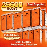 【20 Packs】Budget Hanging Tissue / 25600Sheets / 20 Packs / 4-Ply  / WholeSales Tissue