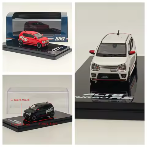 Hobby Japan 1/64 ALTO WORKS TURBO RS HA36S RS DECAL TUNE HJ642070B Series Diecast Model Car Miniatur