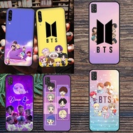 soft black Samsung Galaxy A02 M02 A03S A10 A10S A20 A30 A20S A40S A70 Bts logo D phone case