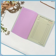 2Pcs Multi Color Paper Invoice Book Pad for Shop Use Contractor Work Order Forms Receipt Booklet  da